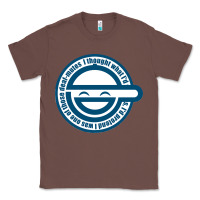Chestnut Laughing Man GHOST IN THE SHELL Classic Classic Tee - SnappyArt