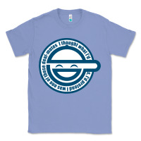 Colony Blue Laughing Man GHOST IN THE SHELL Classic Classic Tee - SnappyArt
