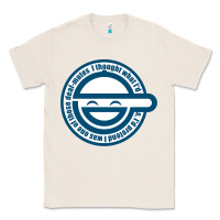 Natural Laughing Man GHOST IN THE SHELL Classic Classic Tee - SnappyArt