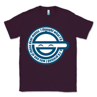 Plum Laughing Man GHOST IN THE SHELL Classic Classic Tee - SnappyArt