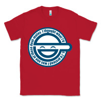 Red Laughing Man GHOST IN THE SHELL Classic Classic Tee - SnappyArt