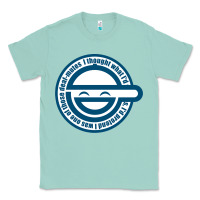 Seafoam Laughing Man GHOST IN THE SHELL Classic Classic Tee - SnappyArt