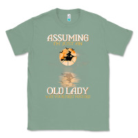 Sage assuming i'm just an old lady was your first mistake witch Classic Tee - SnappyArt