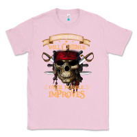 Bubblegum Pink pirate the beatings will continue until morale improves Classic Tee - SnappyArt