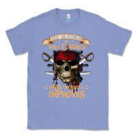 Colony Blue pirate the beatings will continue until morale improves Classic Tee - SnappyArt
