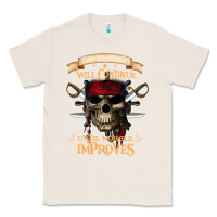 Natural pirate the beatings will continue until morale improves Classic Tee - SnappyArt