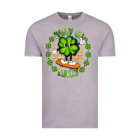 Vintage Zinc happy go lucky Vintage Tee - Artiststas
