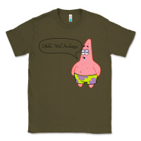 Army Green Patrick Classic Classic Tee - SnappyArt