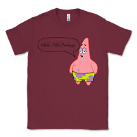 Burgundy Patrick Classic Classic Tee - SnappyArt