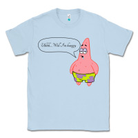 Dusty Blue Patrick Classic Classic Tee - SnappyArt