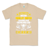 Mushroom forklift operator get out of my way forklift driver t shirt Classic Tee - SnappyArt
