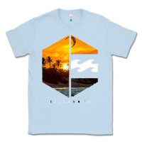 Dusty Blue billabong Classic Tee - SnappyArt