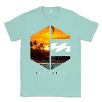Seafoam billabong Classic Tee - SnappyArt