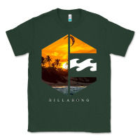Sports Green billabong Classic Tee - SnappyArt