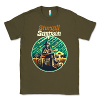 Army Green sturgill simpson retro Classic Tee - SnappyArt