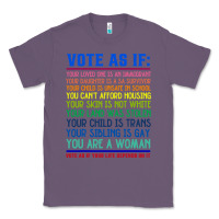 Lavender Vote As If Your Life Depends On It Human Rights Classic Tee - SnappyArt