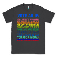 Smoke Vote As If Your Life Depends On It Human Rights Classic Tee - SnappyArt