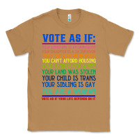 Toasted Coconut Vote As If Your Life Depends On It Human Rights Classic Tee - SnappyArt