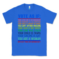 True Royal Vote As If Your Life Depends On It Human Rights Classic Tee - SnappyArt