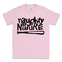 Bubblegum Pink naughty by nature Classic Tee - SnappyArt