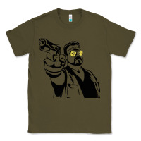Army Green big lebowski Classic Tee - SnappyArt