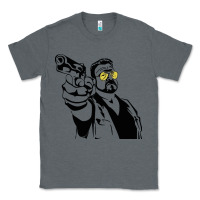 Charcoal Heather big lebowski Classic Tee - SnappyArt