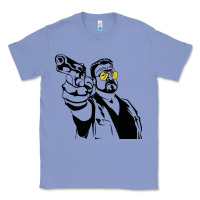 Colony Blue big lebowski Classic Tee - SnappyArt