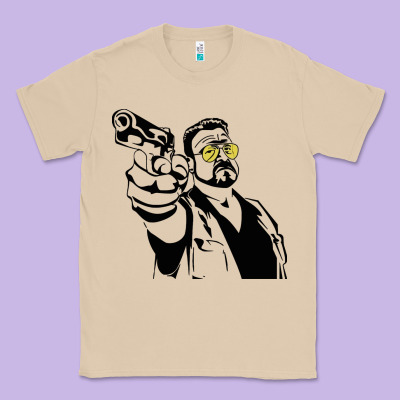 Big Lebowski Classic Tee Designed By Snappyart