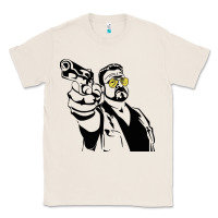 Natural big lebowski Classic Tee - SnappyArt