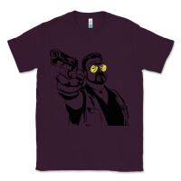 Plum big lebowski Classic Tee - SnappyArt
