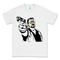White big lebowski Classic Tee - SnappyArt