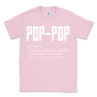 Bubblegum Pink Pop Pop Gifts Grandpa Fathers Day Pop-Pop Classic Tee - SnappyArt