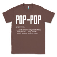 Chestnut Pop Pop Gifts Grandpa Fathers Day Pop-Pop Classic Tee - SnappyArt