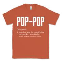 Copper Pop Pop Gifts Grandpa Fathers Day Pop-Pop Classic Tee - SnappyArt