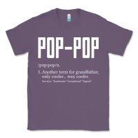 Lavender Pop Pop Gifts Grandpa Fathers Day Pop-Pop Classic Tee - SnappyArt