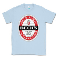 Dusty Blue Beck’s-Dark Classic Tee - SnappyArt