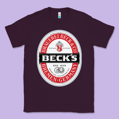 Beck’s-dark Classic Tee Designed By Snappyart