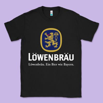 Lowenbrau Classic Tee Designed By Snappyart