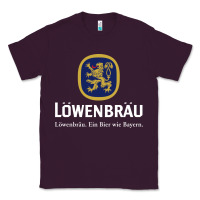 Plum lowenbrau Classic Tee - SnappyArt
