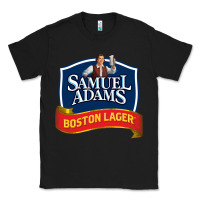 Black samuel adams Classic Tee - SnappyArt