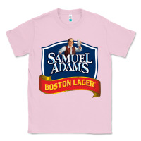 Bubblegum Pink samuel adams Classic Tee - SnappyArt