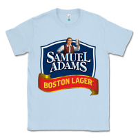 Dusty Blue samuel adams Classic Tee - SnappyArt