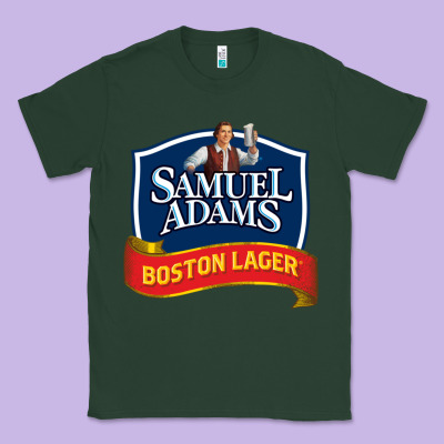 Samuel Adams Classic Tee Designed By Snappyart