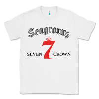 White Seagrams 7 Bk 1.png Classic Tee - SnappyArt