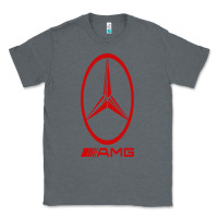 Charcoal Heather amg Classic Tee - SnappyArt
