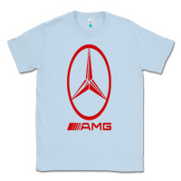 Dusty Blue amg Classic Tee - SnappyArt