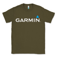 Army Green Official Garmin Original Merchandise Classic Tee - SnappyArt