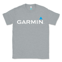 Heather Grey Official Garmin Original Merchandise Classic Tee - SnappyArt