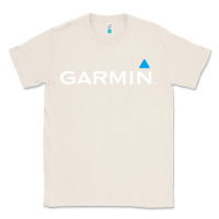 Natural Official Garmin Original Merchandise Classic Tee - SnappyArt