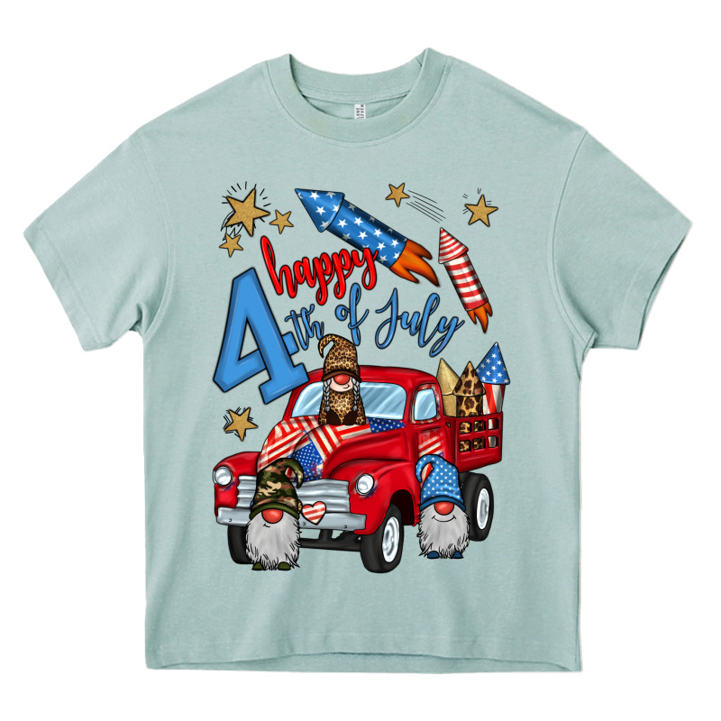 4th Of July Truck  1 Heavy Core Tee by BundleAndBundleShop | Teevron